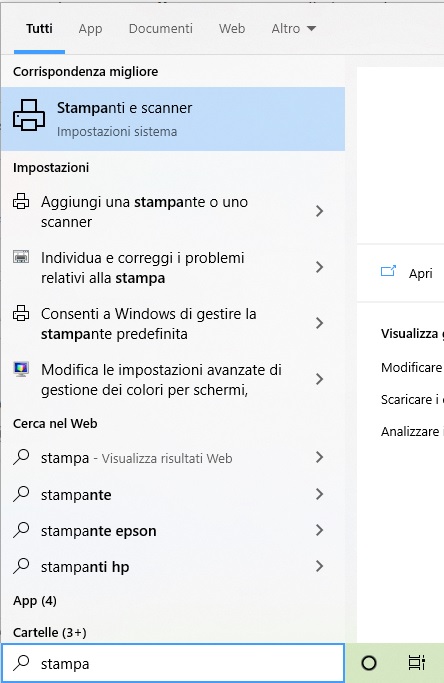 Arrestare e avviare spooler